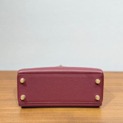 wholesale quality hermes kelly 25 togo b5 rubis